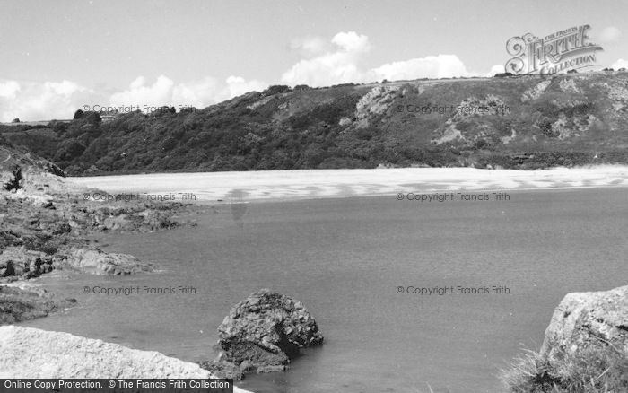 Photo of Bishopston, Pwll Du Bay c.1960