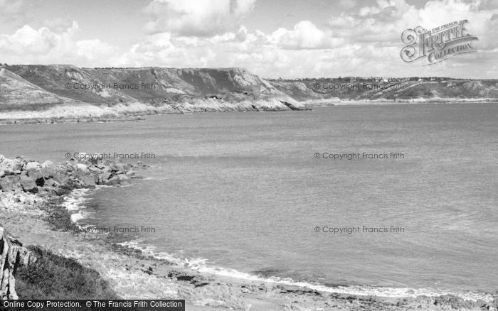 Photo of Bishopston, Pwll Du Cove c.1960