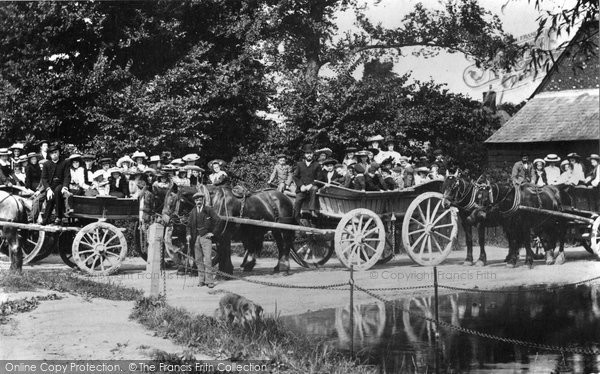 Photo of Bishopstone, School Trip 1906