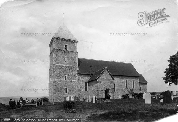 Photo of Bishopstone, St Andrew's Church 1891
