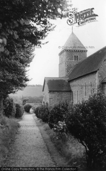 Photo of Bishopstone, St Andrew's Church c.1955