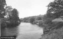 Bishopswood, River Wye c.1950, Bishop's Wood