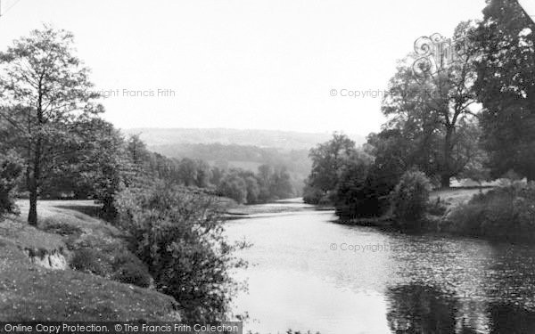 Photo of Bishopswood, The River Wye c.1950