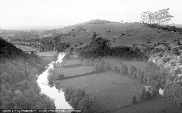 Photo of Bishopswood, The Wye From Yat Rock c.1960