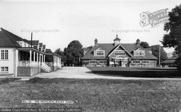 Photo of Bisley, Camp, The Pavilion c.1955