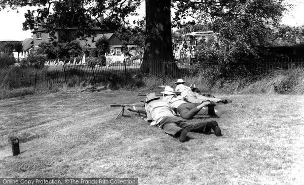 Photo of Bisley, Rifle Range c.1955