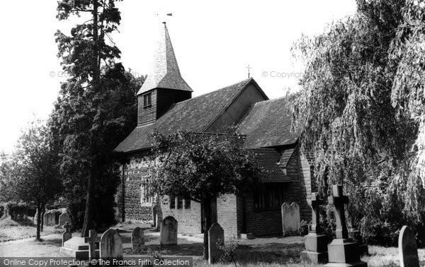 Photo of Bisley, St John The Baptist's Church c.1960