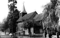 St John The Baptist's Church c.1960, Bisley