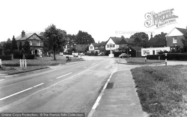 Photo of Bisley, The Village c.1955