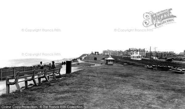 Photo of Bispham, Promenade And Beach c.1955