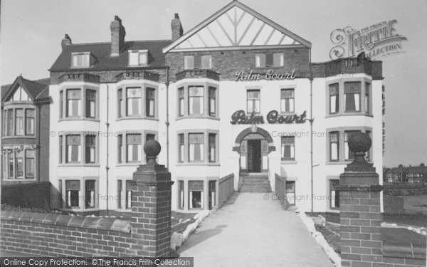 Photo of Bispham, The Palm Court Hotel c.1955