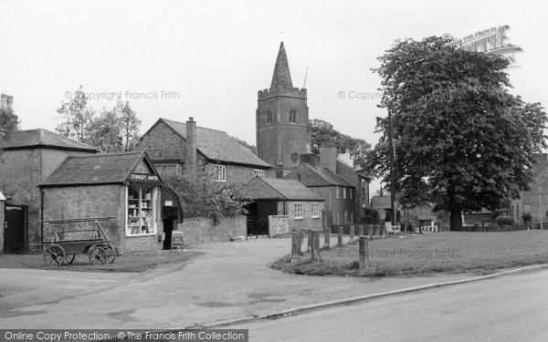 Photo of Bitteswell, The Village c.1955