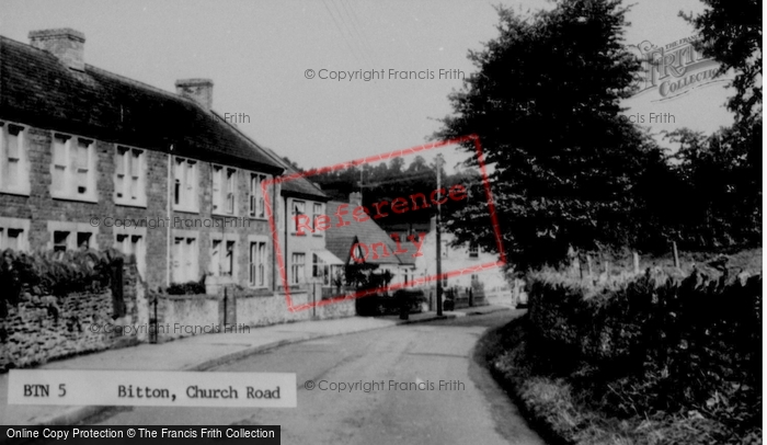 Photo of Bitton, Church Road c.1955