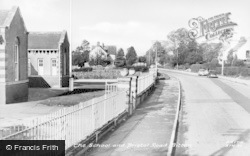 The School And Bristol Road c.1960, Bitton