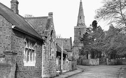 All Saints Church And Schools c.1955, Blaby