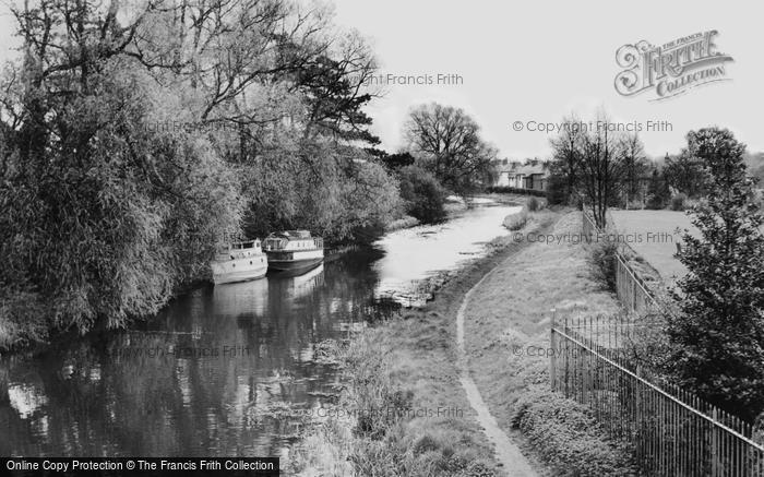 Photo of Blaby, The Canal c.1955