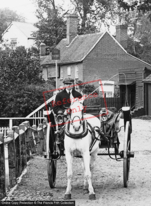 Photo of Black Notley, Horse Carriage 1909