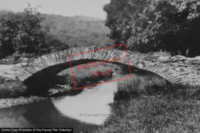 Photo of Black Pill, Old Roman Bridge c.1960