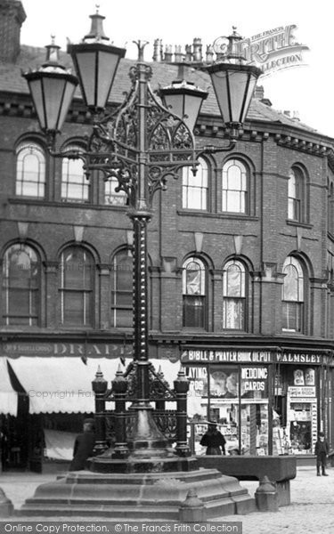 Photo of Blackburn, A Street Lamp 1895