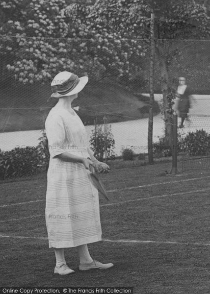 Photo of Blackburn, A Tennis Player 1923