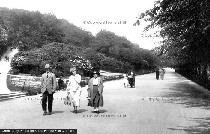 Photo of Blackburn, Broad Walk 1923