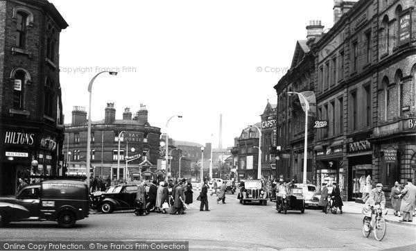 Photo of Blackburn, Church Street 1956