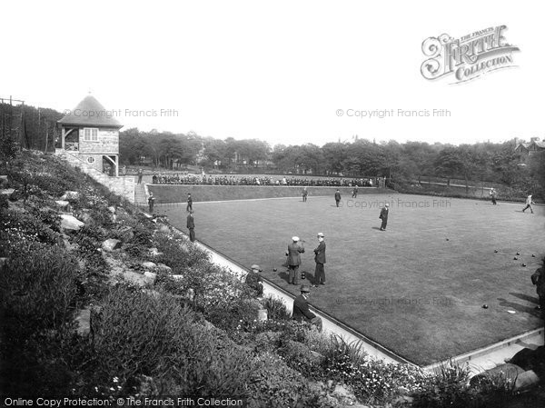 Photo of Blackburn, Corporation Park Bowling Green 1923