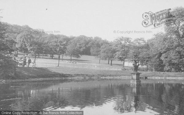 Photo of Blackburn, Corporation Park c.1955