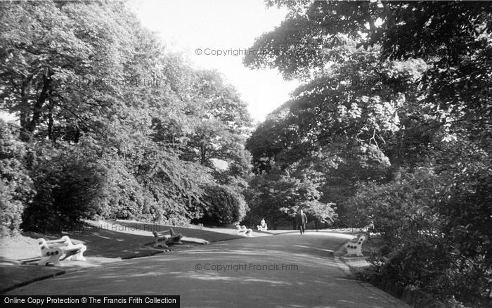 Photo of Blackburn, Corporation Park c.1955