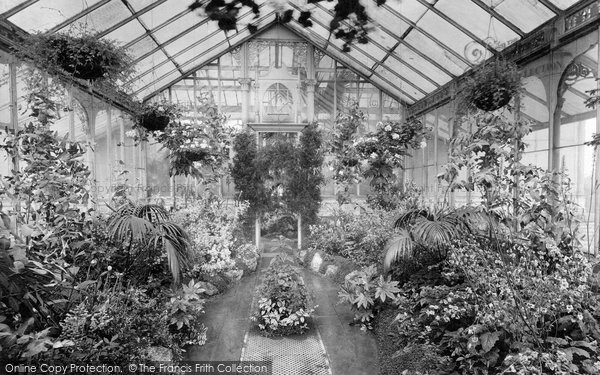 Photo of Blackburn, Corporation Park, Conservatory 1923