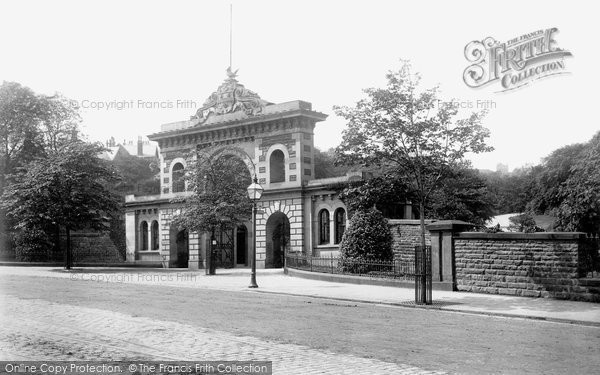 Photo of Blackburn, Entrance To Corporation Park 1894