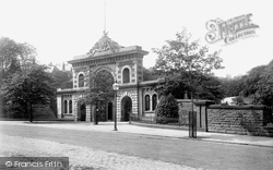 Entrance To Corporation Park 1894, Blackburn