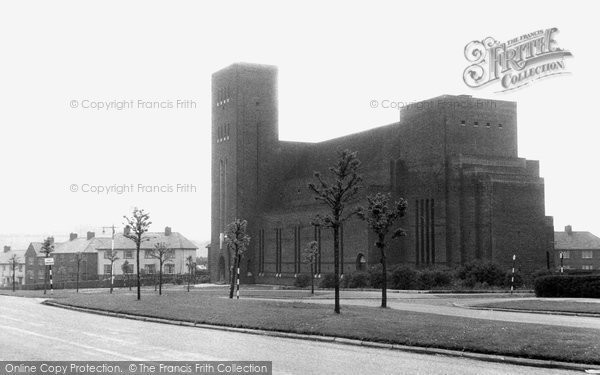 Photo of Blackburn, St Gabriel's Church, Brownhill c.1955