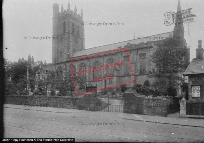 Photo of Blackburn, St Silas' Church And Preston Road 1923