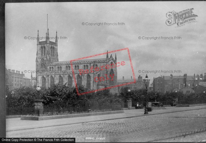 Photo of Blackburn, The Boulevard And Church 1895