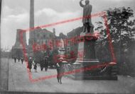 The Boulevard And Gladstone's Statue 1923, Blackburn