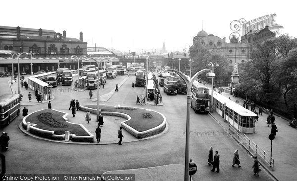 Photo of Blackburn, The Boulevard c.1955
