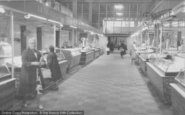 Photo of Blackburn, The Market c.1965