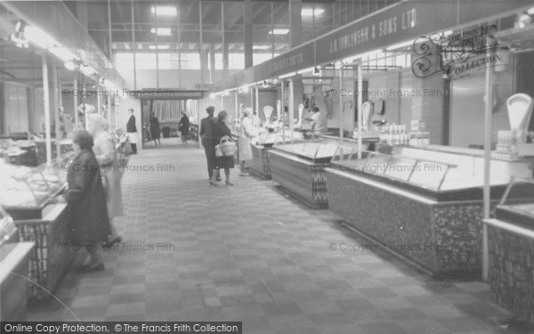 Photo of Blackburn, The Market c.1965
