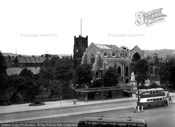 Photo of Blackburn, The New Cathedral c.1950