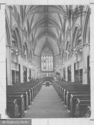 The Parish Church Interior 1923, Blackburn