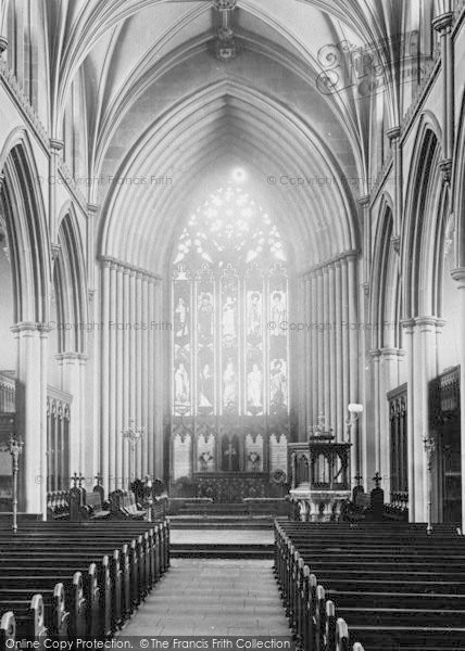 Photo of Blackburn, The Parish Church, Interior East 1894