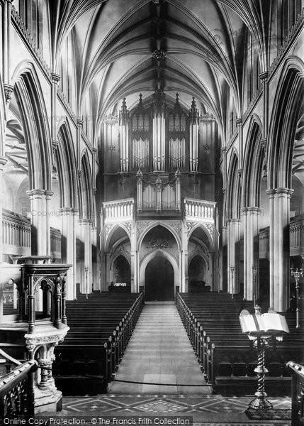 Photo of Blackburn, The Parish Church, Interior West 1894