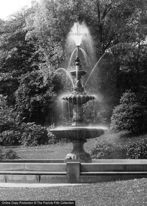Photo of Blackburn, The Park Fountain 1894
