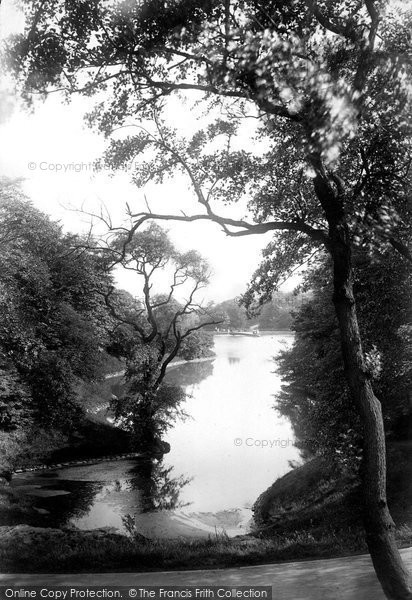 Photo of Blackburn, The Park, Peep Of The Lake 1894
