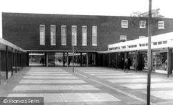 The Shopping Centre And Golden Hind Hotel c.1960, Blackburn