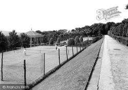 The Tennis Courts c.1950, Blackburn