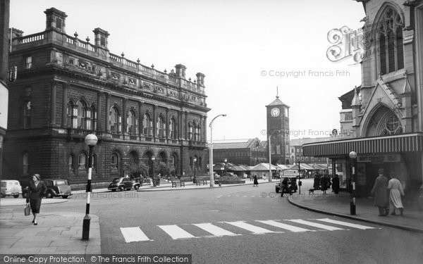 Photo of Blackburn, The Town Hall c.1955