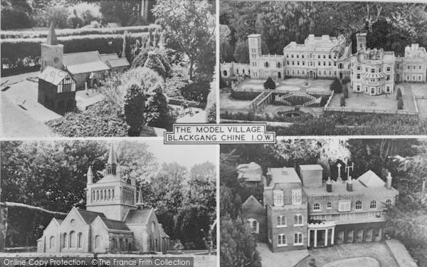 Photo of Blackgang Chine, Composite, The Model Village c.1955
