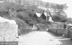 Blackgang Chine, House, The Undercliff 1896, Blackgang